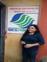 Sanitation facilities inauguration at Mangaon School